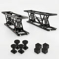 Portable Car Lift Built to Handle 5,000 LBS, 25.6 Max Height, Heavy-Duty Carbon Steel, 120V Power Unit