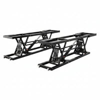 Car Lift Built for Home Garage Use, 7,000 LB Capacity, 26.8' Max Height, Heavy-Duty Carbon Steel Construction