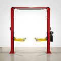Two Post Car Lift Built to Handle 12,000 Lbs, Steel Construction, Dual Hydraulic Chain Drive, 167 Inch Height