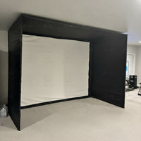 Golf Simulator Enclosure Designed for Indoor Practice, 4:3 Impact Screen, Aluminum Frame, Double-Layer Protection — product view 9